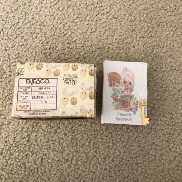Precious Moments Accents Enesco Precious Moments Keepsake Box New